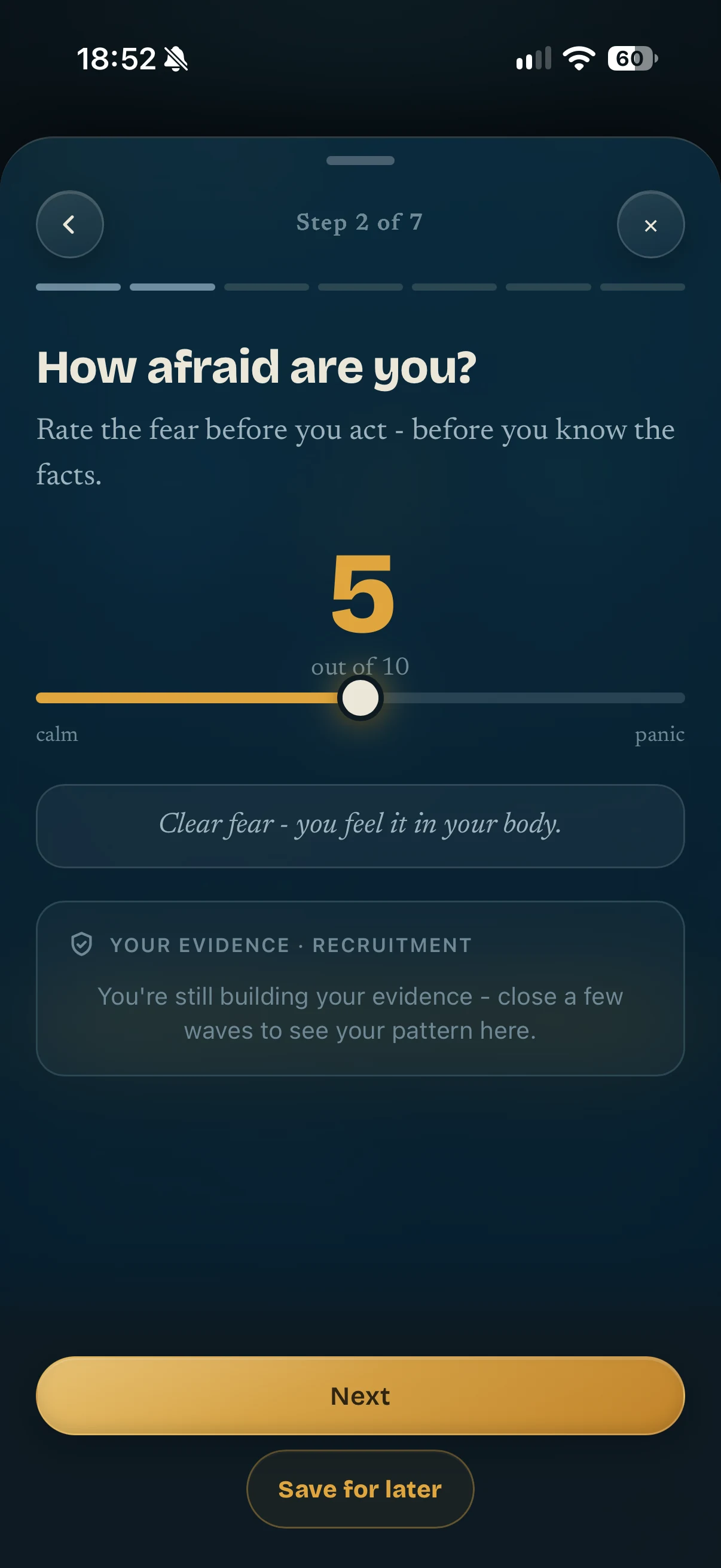 Adding a new wave in the FALA app